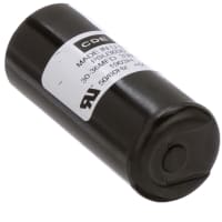 Cornell-Dubilier Capacitor, 30 to 36 uF, 330 VAC, 50 to 60 Hz, -40 C, +65 C, 10% (Max.), 2