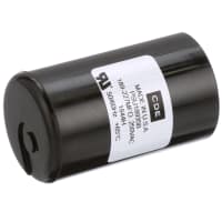 Cornell-Dubilier Alum Capacitor, 189 to 227uF, 220VAC, 250VAC, 52.39x85.73mm, PSU Series