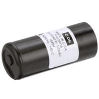 Cornell-Dubilier Capacitor, 216 to 259 uF, 110/125 VAC, 50 to 60 Hz, -40 C, +65 C, 10% (Max.)