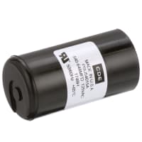 Cornell-Dubilier Capacitor, 540 to 648 uF, 110/125 VAC, 50 to 60 Hz, -40 C, +65 C, 10% (Max.)