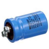 Cornell-Dubilier Capacitor, Alum Electrolytic, 200 uF, -10, +50%, 250 VDC, Screw Terminal, 1.375x2.125in