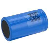 Cornell-Dubilier Capacitor, Alum Electrolytic, 0.06 F, -10, +75%, 50 VDC, Screw Terminal, 3x5.125in