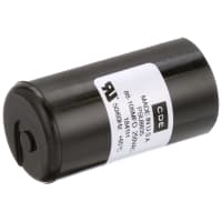 Cornell-Dubilier Capacitor, Al Electrolytic, Cap 88-106uF, Motor Start, 220/250VAC