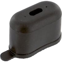 Cornell-Dubilier Capacitor, 1010 CRS, Clamp Mount, Neoprene Terminal Insulator, 1.44 in.