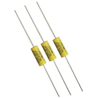 Cornell-Dubilier Capacitor, Metallized Polyester, Axial, 0.01uF, 630V, 5%