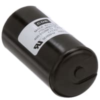 Cornell-Dubilier Capacitor, 460 to 552 uF, 110/125 VAC, 50 to 60 Hz, -40 C, +65 C, 10% (Max.)