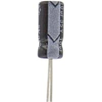 Cornell-Dubilier Capacitor, Al Electrolytic, 10 uF, 20%, 35 VDC, Radial, ESR 15.92 Ohms, 5x11mm