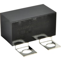 Cornell-Dubilier Capacitor, Polypro Film, Cap 0.22 uF, Tol 10%, Vol-Rtg 2000 VDC, IGBT Mountable