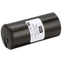 Cornell-Dubilier Capacitor, 216 to 259 uF, 220/250 VAC, 50 to 60 Hz, -40 C, 65 C, 10% (Max.)