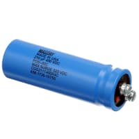 Cornell-Dubilier Capacitor, Alum Electrolytic, 210 uF, -10, +50%, 450 VDC, Screw Terminal, 1.375x4.125in