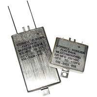 Cornell-Dubilier Capacitor, Al Electrolytic, Cap 0.011 F, Tol 20%, Vol-Rtg 50 VDC, Radial