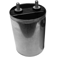 Cornell-Dubilier Capacitor, Polypropylene Metallized, Cap 230 uF, Tol 10%, 1000 VDC, Screw