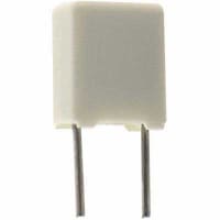 Cornell-Dubilier Capacitor, Metallized Polyester, 0.1uF, Radial, 50VDC, 5%, 0.283In.L, 0.098In.T