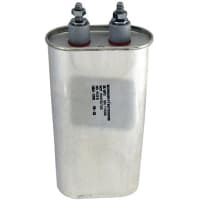 Cornell-Dubilier Capacitor, Paper Foil, Cap 1 uF, Tol 10%, Vol-Rtg 1000 VDC, Screw Term