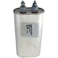 Cornell-Dubilier Capacitor, Paper Foil, Cap 0.25 uF, Tol 10%, Vol-Rtg 2000 VDC, Screw Term