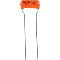 Cornell-Dubilier Capacitor, Polyester Film, Cap 0.015 uF, Tol 10%, Vol-Rtg 100 VDC, Radial, Hockey Crmp