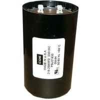 Cornell-Dubilier 21 - 1280uF 110 - 330 V ac Aluminum Capacitor, PSU Series