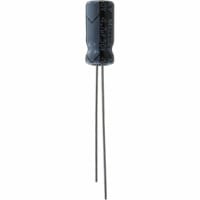 Cornell-Dubilier Capacitor, Aluminum Electrolytic, 4.7 uF, 20%, 50 VDC, Radial, 5x11mm, ESR 33.88 Ohms