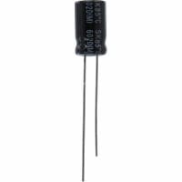 Cornell-Dubilier Capacitor, Al Electrolytic, 47 uF, 20%, 50 VDC, Radial, ESR 2.82 Ohms, 6.3x11mm