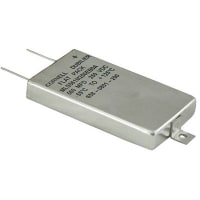 Cornell-Dubilier Capacitors, Aluminum, Capacitance 4400 uF, Tolerance 20%, 40 VDC, Flatpack