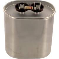 Cornell-Dubilier Capacitor, PolyproMetallized, Cap24uF, Tol3%, Vol-Rtg480VAC, Oval, CaseC, HID