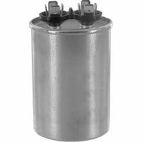 Cornell-Dubilier Capacitor, PolyproMetallized, Cap20uF, Tol10%, Vol-Rtg370VAC, QC, Rnd, CaseP