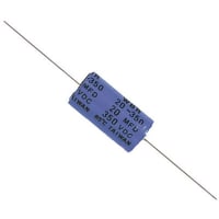 Cornell-Dubilier 250uF 50 V dc Aluminum Electrolytic Capacitor, WBR Series 2000h 10 x 34mm