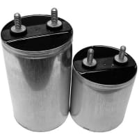 Cornell-Dubilier Capacitor, Polypro Metallized, Cap 560 uF, Tol 10%, Vol-Rtg 1300 VDC, Screw Terminal