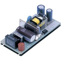 Cosel U.S.A. Inc. Power Supply, AC-DC, 5V, 1A, 85-264V In, Open Frame, Thru-Hole, Embedded, 5W, VAF Series