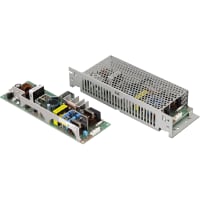 Cosel U.S.A. Inc. Power Supply, AC-DC, 24V, 4.2A, 85-264V In, Enclosed, DIN Rail, PFC, 101W, LEP Series