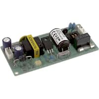 Cosel U.S.A. Inc. Power Supply, AC-DC, 24V, 0.5A, 85-264VIn, Open Frame, Pnl Mnt, Embedded, 12W, LDA Series