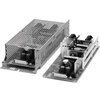 Cosel U.S.A. Inc. Power Supply, AC-DC, 36V, 4.2A, 85-264V In, Open Frame, Panel Mnt, PFC, 151W, LEP Series