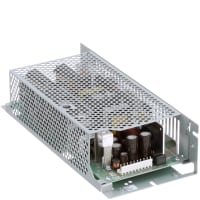 Cosel U.S.A. Inc. Power Supply, AC/DC-DC, 5V@5A, 24V@9A, 85-264/120-370V In, Enclosed, PFC, LEB Series