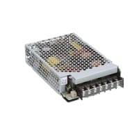 Cosel U.S.A. Inc. Power Supply, AC-DC, 24V, 4.5A, 85-264V In, Enclosed, DIN Rail, PFC, 108W, PBA Series