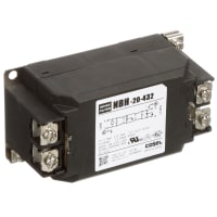 Cosel U.S.A. Inc. Filter 2-Stage AC Noise 1 Ph Op-V 250VAC Curr 20A DIN Rail Mnt NBH Series