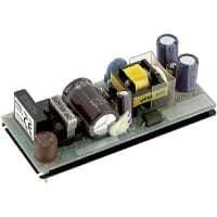 Cosel U.S.A. Inc. Power Supply, AC-DC, 12V, 0.45A, 85-264V In, Open Frame, PCB Thru-Hole, 5.4W, VAF Series