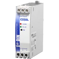 Cosel U.S.A. Inc. Power Supply, AC-DC, 24V, 5A, 85-264V In, Enclosed, DIN, PFC, Industrial, 120W, KHN Series