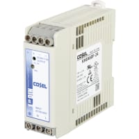 Cosel U.S.A. Inc. Power Supply, AC-DC, 24V, 2.5A, 90-264V In, Enclosed, DIN Rail Mount, 60W, KHE Series