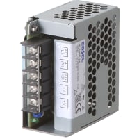 Cosel U.S.A. Inc. Power Supply, AC-DC, 12V, 1.3A, 115-264V In, Enclosed, Pnl Mnt, Embedded, 16W, PLA Series