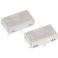 Cosel U.S.A. Inc. Isolated DC-DC Converter, Vin 18 to 36 V dc, Vout 5V dc, I/O isolation 500V ac