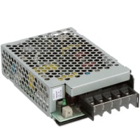 Cosel U.S.A. Inc. Power Supply, AC-DC, 12V, 4.3A, 85-264V In, Enclosed, Panel Mount, PFC, 52W, PBA Series