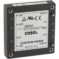 Cosel U.S.A. Inc. DC-DC Converter, 3.3V, 11.7A, 18-36V In, Enclosed, Telecom, Switching, CBS Series