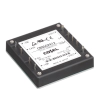 Cosel U.S.A. Inc. DC-DC Converter, 12V, 4.2A, 18-36V In, Enclosed, Telecom, Switching, CBS Series