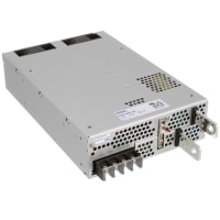 Cosel U.S.A. Inc. Power Supply, AC-DC, 24V, 65A, 85-264V In, Enclosed, DIN Rail, PFC, 1560W, PBA Series