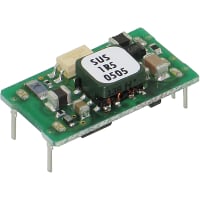 Cosel U.S.A. Inc. DC-DC Converter, 5V, 0.3A, 4.5-9V In, Open Frame, Thru Hole, Switching, ZU Series