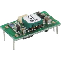 Cosel U.S.A. Inc. DC-DC Converter, 15V, 0.1A, 4.5-9V In, Open Frame, Thru Hole, Switching, ZU Series