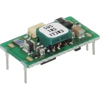 Cosel U.S.A. Inc. DC-DC Converter, 3.3V, 0.4A, 9-18V In, Open Frame, Thru Hole, Switching, ZU Series