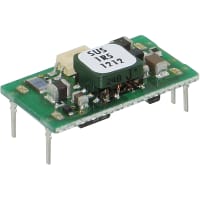 Cosel U.S.A. Inc. DC-DC Converter, 12V, 0.13A, 9-18V In, Open Frame, Thru Hole, Switching, ZU Series