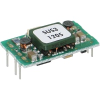 Cosel U.S.A. Inc. DC-DC Converter, 5V, 0.6A, 9-18V In, Open Frame, Thru Hole, Switching, ZU Series