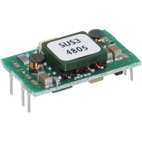 Cosel U.S.A. Inc. DC-DC Converter, 5V, 0.6A, 36-72V In, Open Frame, Thru Hole, Switching, ZU Series